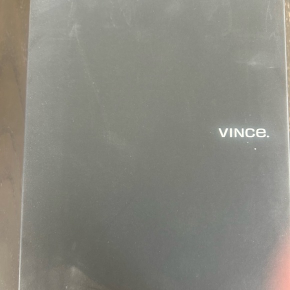 Vince Addison Peep-Toe Bootie Woodsmoke Suede - Picture 9 of 10